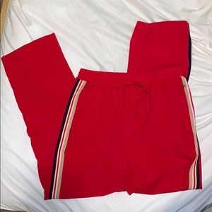 Forever 21 track pants!